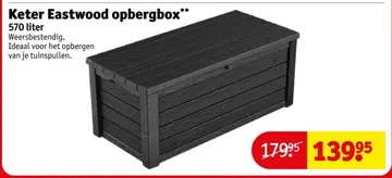 Aanbieding: Keter Eastwood opbergbox