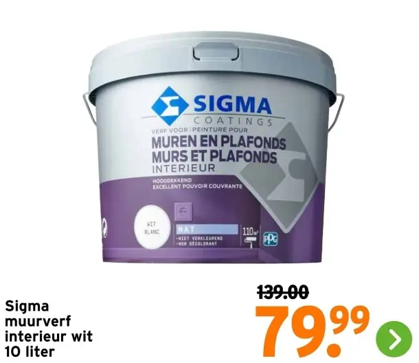 Aanbieding: Muurverf interieur wit