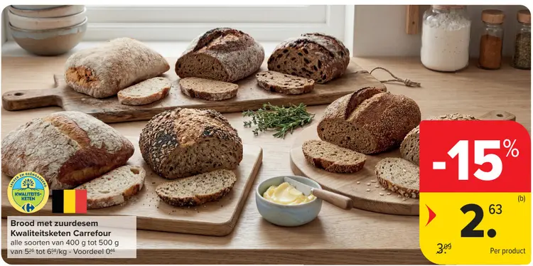 Promotie: Brood met zuurdesem
