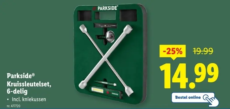Aanbieding: Kruissleutelset
