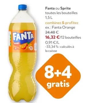 Offre: Fanta ou Sprite