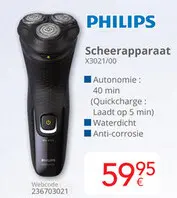 Promotie: Scheerapparaat