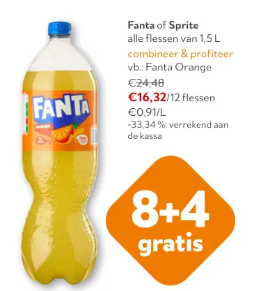 Promotie: Fanta of Sprite