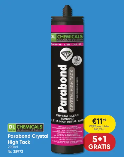 Promotie: Parabond Crystal High Tack