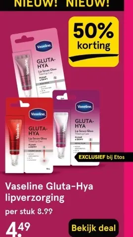 Aanbieding: Gluta-Hya lipverzorging