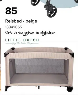 Aanbieding: Reisbed - beige