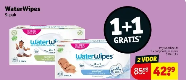 Promotie: WaterWipes