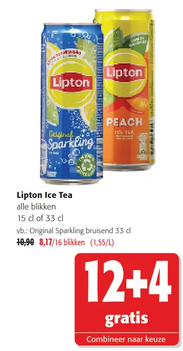 Promotie: Lipton Ice Tea