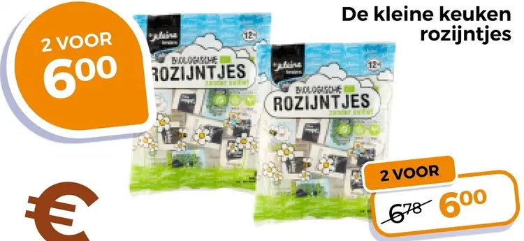 Aanbieding: Rozijntjes