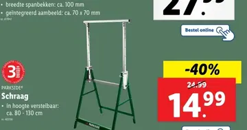 Aanbieding: Schraag