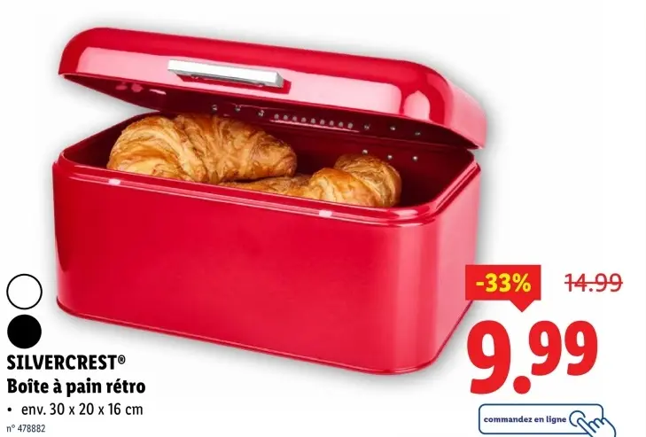 Offre: Boîte à pain rétro