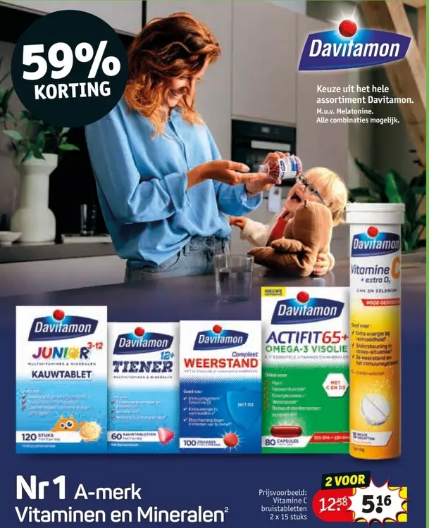 Aanbieding: Vitamine C bruistabletten