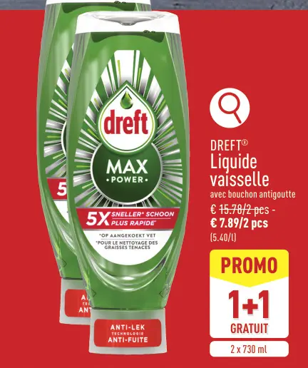 Offre: Liquide vaisselle