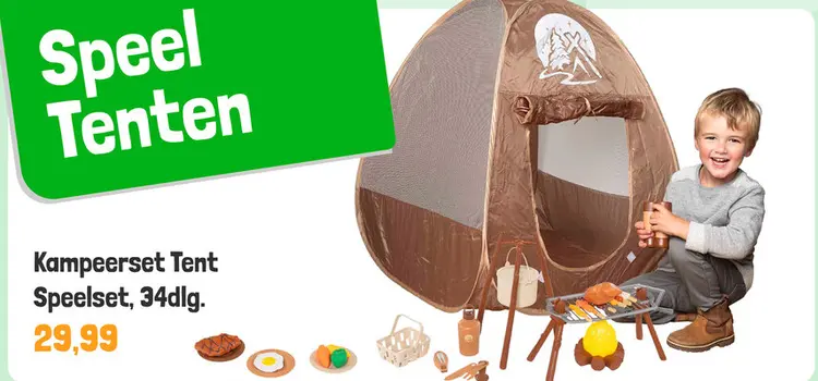 Aanbieding: Kampeerset Tent