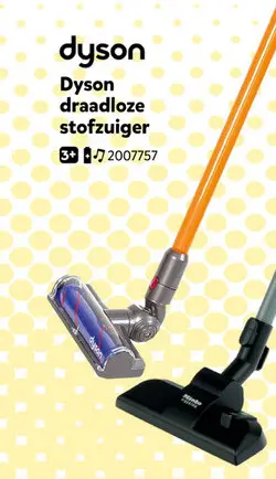 Aanbieding: Dyson draadloze stofzuiger
