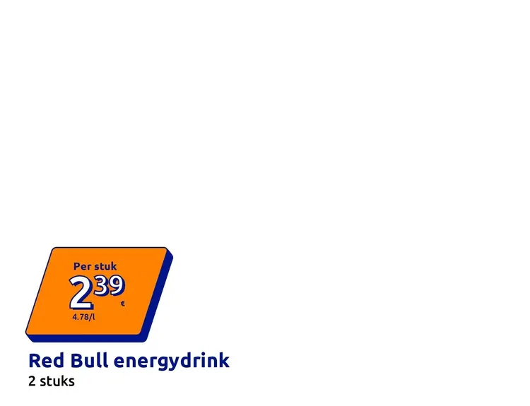 Aanbieding: Red Bull energydrink