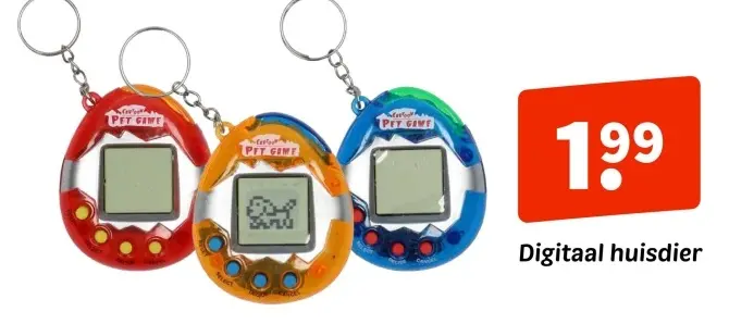 Promotie: Digitaal huisdier