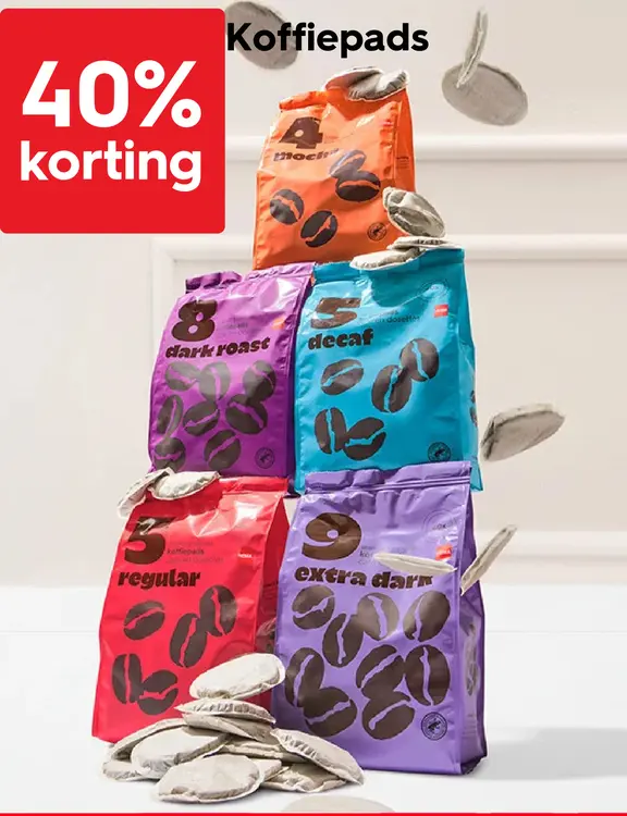 Promotie: Koffiepads