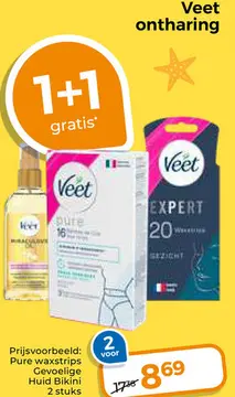 Aanbieding: Pure waxstrips Gevoelige Huid Bikini