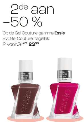 Promotie: Gel Couture nagellak