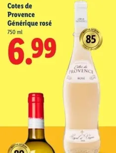 Aanbieding: Cotes de Provence Générique rosé