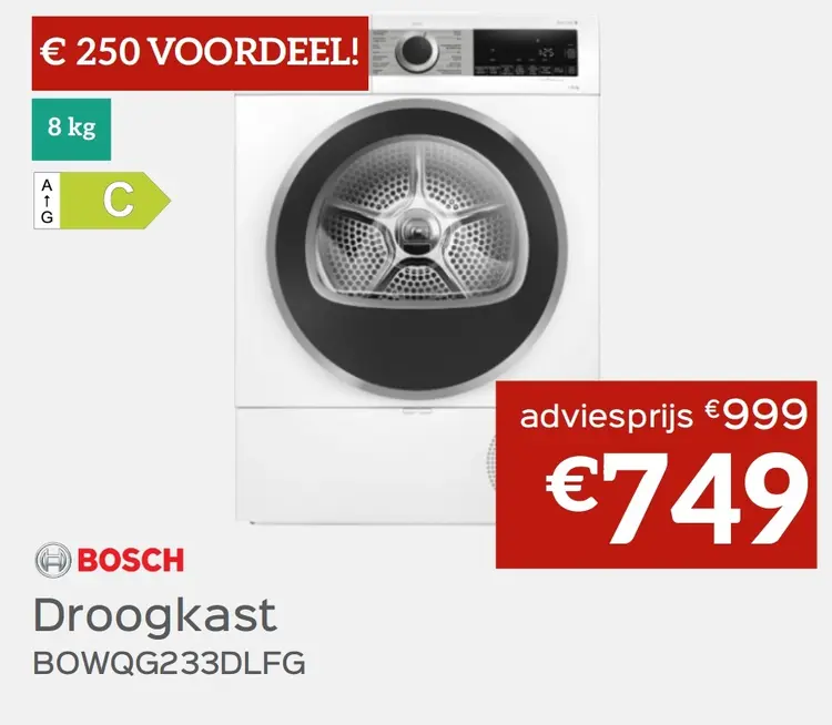 Promotie: Droogkast