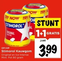 Aanbieding: Stimorol Kauwgom