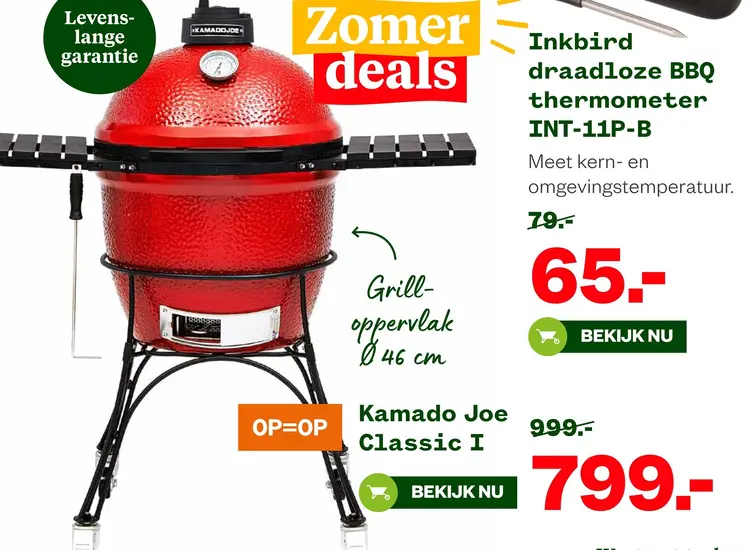 Aanbieding: Kamado Joe Classic I