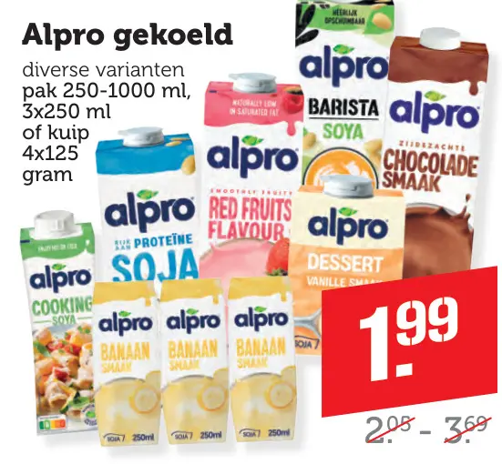 Aanbieding: Alpro gekoeld