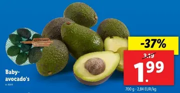 Aanbieding: Baby-avocado's