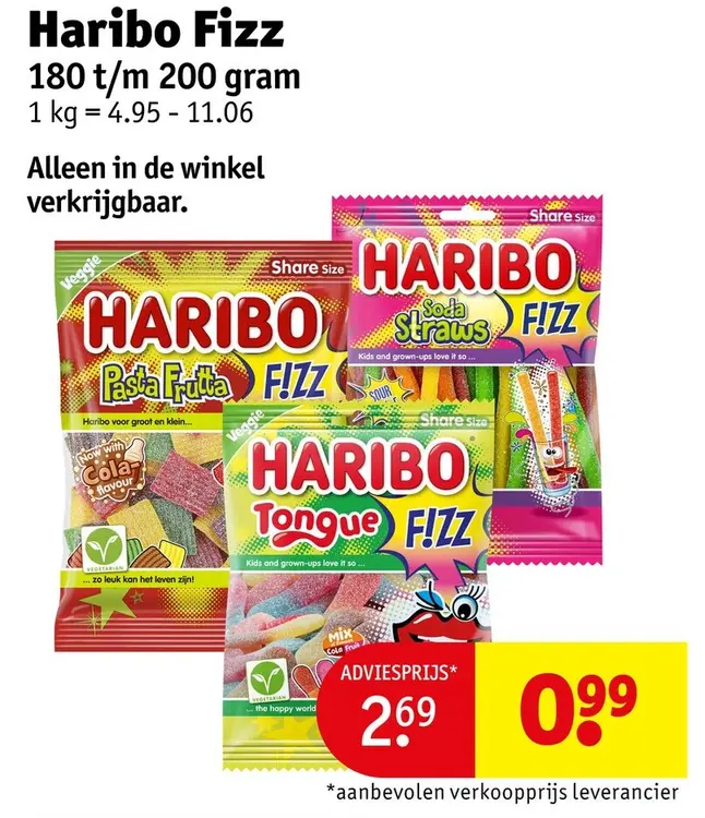 Promotie: Haribo Fizz
