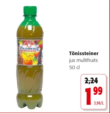 Offre: Jus multifruits