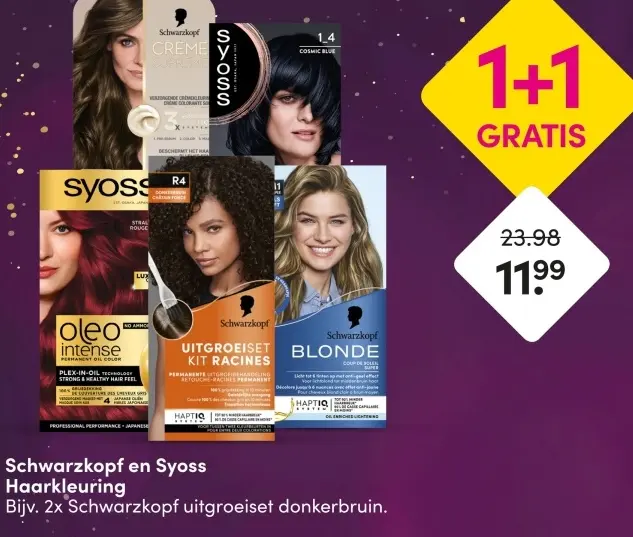 Aanbieding: Haarkleuring