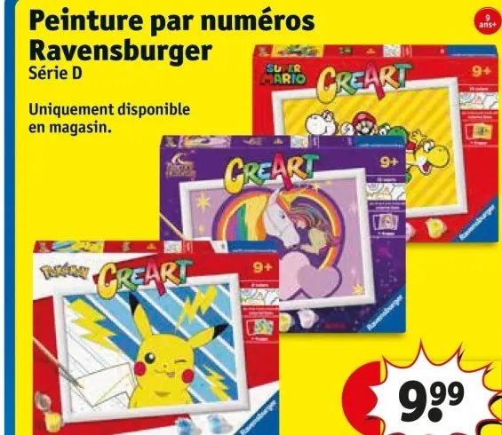 Offre: Peinture par numéros