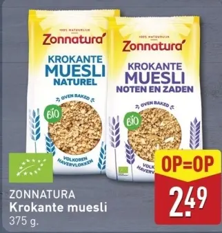 Aanbieding: Krokante muesli