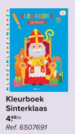 Promotie: Kleurboek Sinterklaas