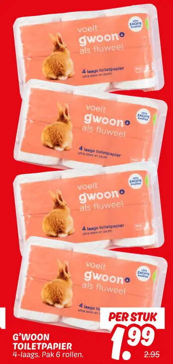 Aanbieding: Toiletpapier