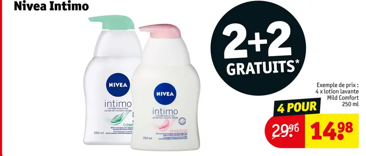Offre: Nivea Intimo
