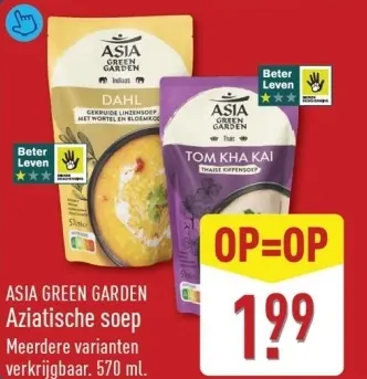 Aanbieding: Asia Green Garden Aziatische soep