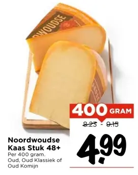 Aanbieding: Noordwoudse Kaas Stuk 48+