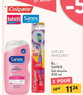 Offre: Gel douche