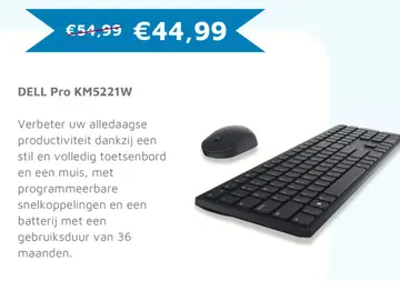 Aanbieding: DELL Pro KM5221W