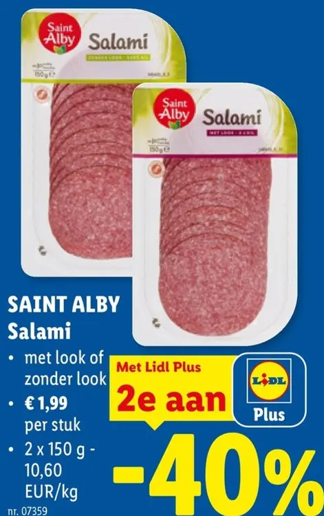 Promotie: Salami