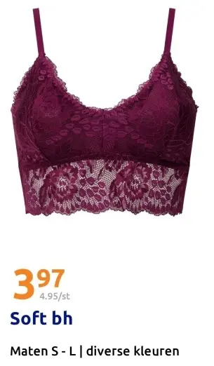 Aanbieding: Soft bh