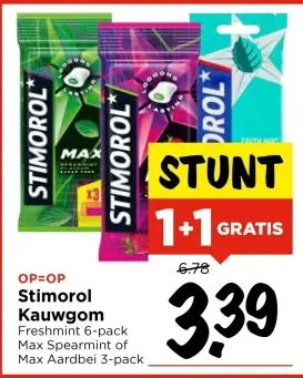 Aanbieding: Stimorol Kauwgom