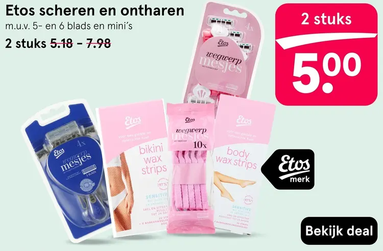 Aanbieding: Scheren en ontharen