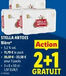 Offre: Stella artois