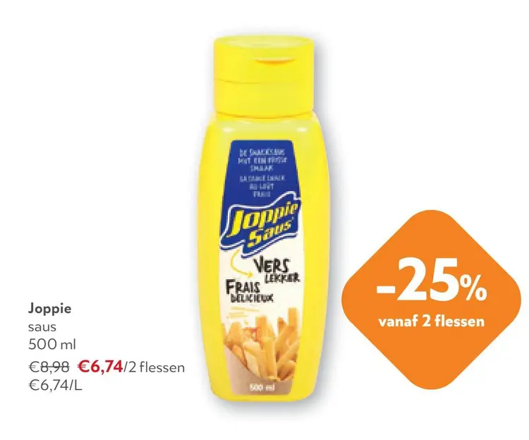 Aanbieding: Joppie saus