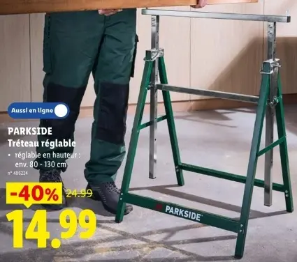 Offre: Tréteau réglable