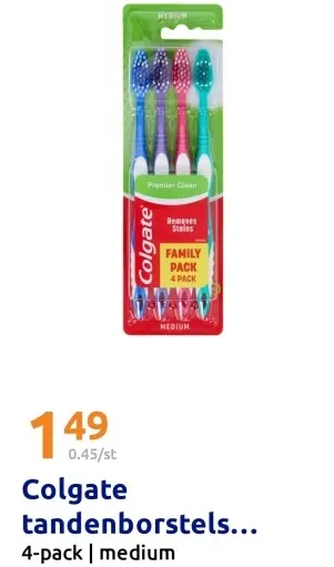 Aanbieding: Colgate tandenborstels
